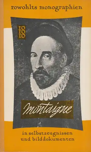 Buch: Michel de Montaigne, Jeanson, Francis, 1958, Rowohlt, in Selbstzeugnissen
