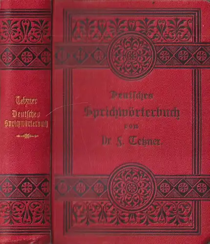 Buch: Deutsches Sprichwörterbuch, Franz Tetzner, Reclam Verlag, gebraucht, gut