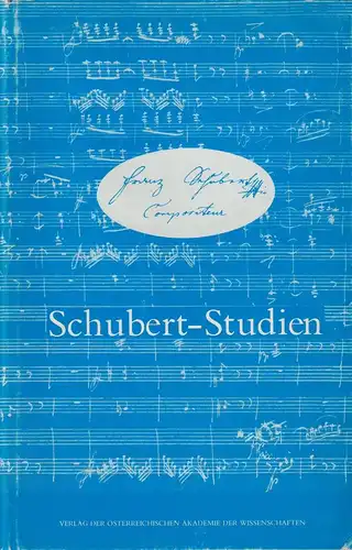 Buch: Schubert-Studien, Grasberger, Franz, 1978, gebraucht, gut