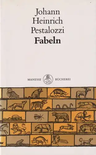 Buch: Fabeln, Pestalozzi, Johann Heinrich, 1992, Manesse, gebraucht, sehr gut