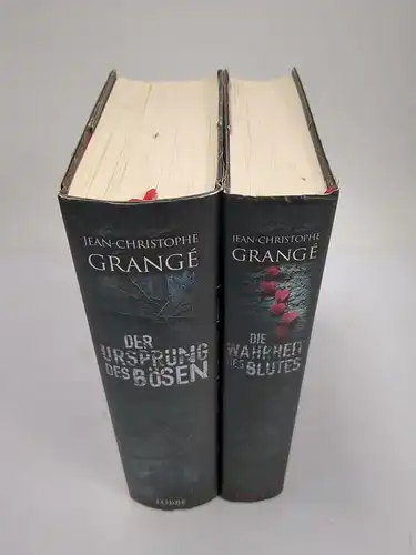 2 Bücher J.-C. Grange: Der Ursprung des Bösen / Die Wahrheit des Blutes, Lübbe