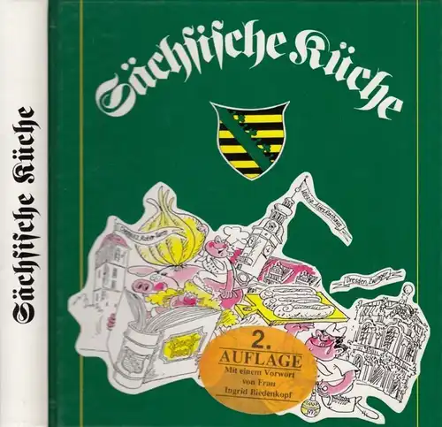 Buch: Sächsische Küche, Weiß, Angelika. 1992, Fachbuchverlag, gebraucht, gut