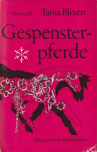 Buch: Gespensterpferde, Erzählungen.  Blixen, Tania. 1982, Hinstorff Verlag