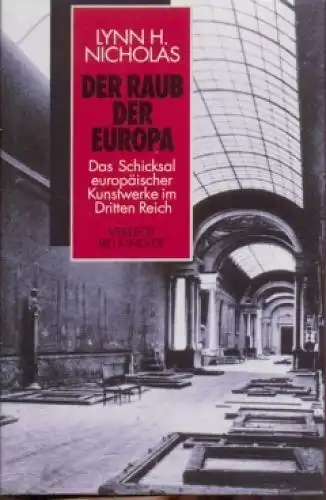 Buch: Der Raub der Europa, Nicholas, Lynn H. 1995, Kindler Verlag