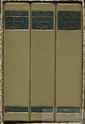Buch: Die Gespräche der Aloisia Sigea, Chorier, Nicolas. 3 Bände, 1984