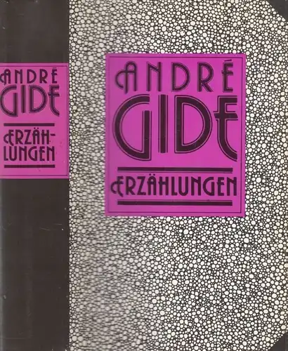 Buch: Erzählungen, Gide, Andre. 1981, Verlag Volk und Welt, gebraucht, gut