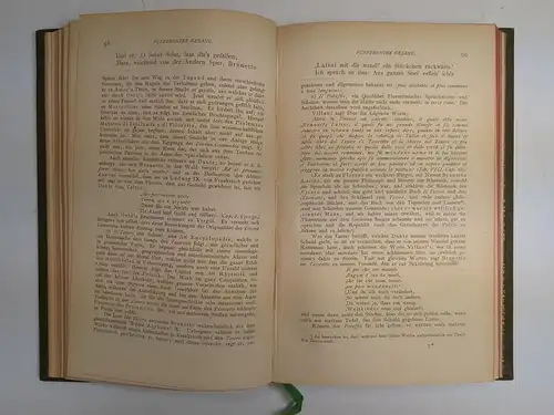 Buch: Dante Aligheri's Göttliche Comödie I-III, Teubner, 1891, 3 Bände, Komödie