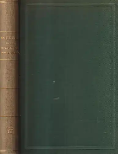 Buch: Cicero im Wandel der Jahrhunderte, Zielinski, Theodor. 1929, Teubner