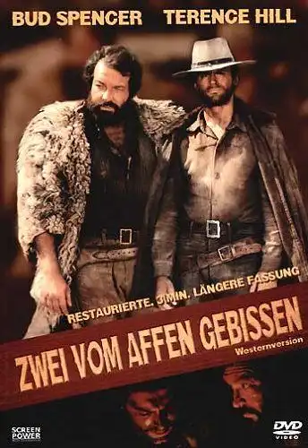 DVD: Zwei vom Affen gebissen, Westernversion. Bud Spencer, Terence Hill, 2004