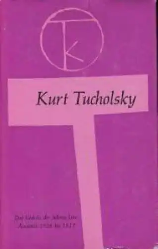 Buch: Das Lächeln der Mona Lisa, Tucholsky, Kurt. Ausgewälte Werke, 1971