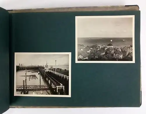 Fotoalbum: Einzigartiges Fotoalbum Familienurlaub im 20. Jahrhundert, Strand