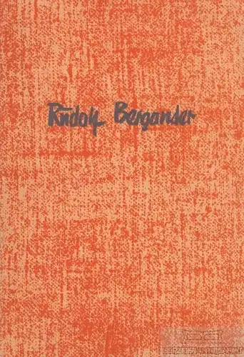 Buch: Rudolf Bergander Ausstellung, Schmidt-Walter, Herbert. 1959