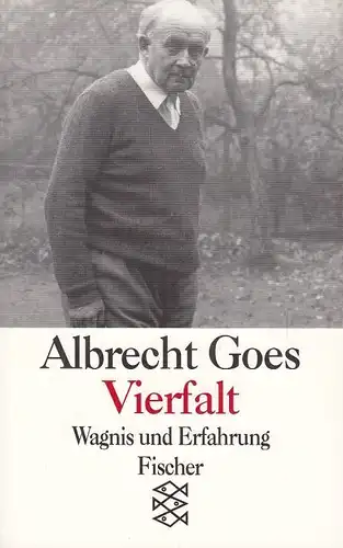 Buch: Vierfalt, Goes, Albrecht. Fischer, 1993, Fischer Taschenbuch Verlag