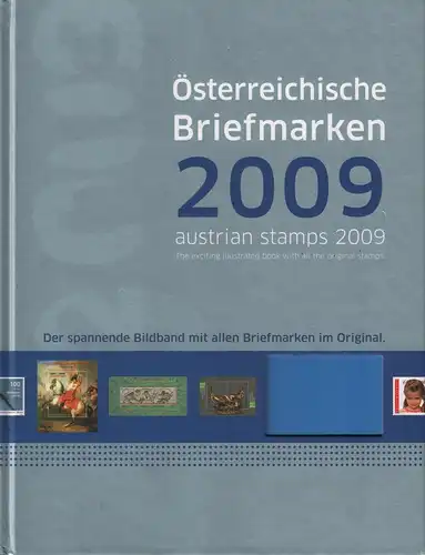 Buch: Österreichische Briefmarken 2009, Ferrytells Verlag, gebraucht, gut