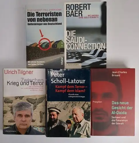 5 Bücher Terrorismus, Al Qaida, Islam, Saudi Arabien, Politik, USA, Europa