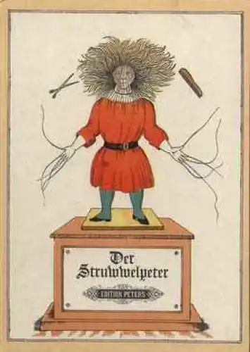 Buch: Der Struwwelpeter, Hoffmann, Heinrich. 1979, Edition Peters