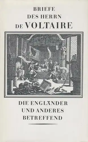 Buch: Briefe des Herrn de Voltaire, die Engländer und anderes... Teweleit. 1987