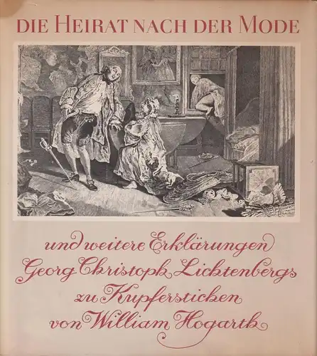 Buch: Die Heirat nach der Mode. Lichtenberg, Georg Christoph, 1968, Der Morgen