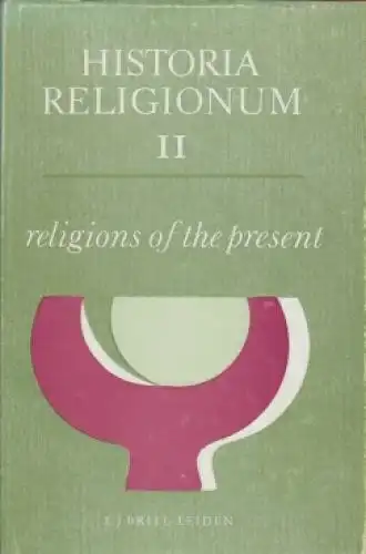 Buch: Historia Religionum, Bleeker, C. Jouco & Widengren, Geo. 1971, E. J. Brill