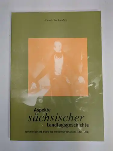 3 Hefte Aspekte sächsischer Landtagsgeschichte, Matzerath, Josef, sehr gut