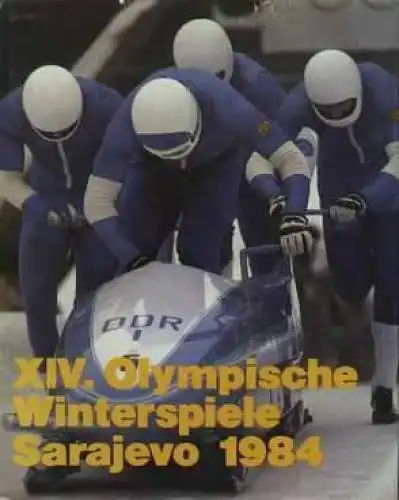 Buch: XIV. Olympische Winterspiele Sarajevo 1984, Brauchitsch, Manfred von. 1984