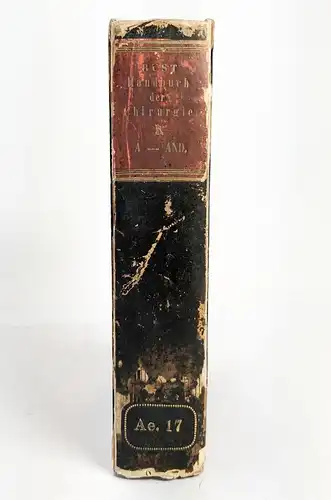 Buch: Theoretisch-praktisches Handbuch der Chirurgie, J. N. Rust, 12 Bände