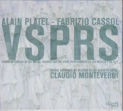 CD: Fabrizio Cassol u.a., VSPRS. 2006, Music inspired by Claudio Monteverdi