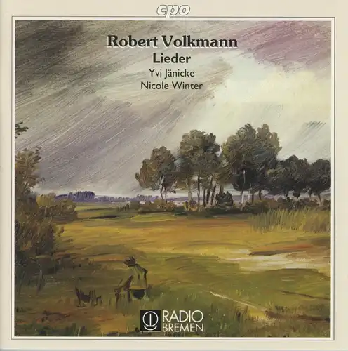 CD: Robert Volkmann, Lieder. 1998, Yvi Jänicke, Nicole Winter, gebraucht, gut