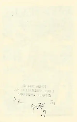 Original Druckgrafik Exlibris: Helmut Arndt. Rerum Nauticarum, signiert, gut