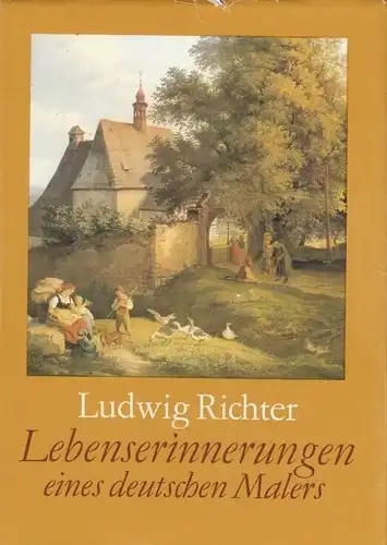 Buch: Lebenserinnerungen eines deutschen Malers, Richter, Ludwig. 1986, EVA