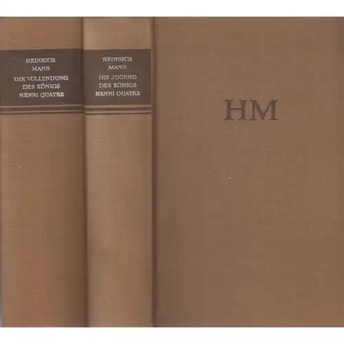 Buch: Henri Quatre, 2 Bände. Mann, Heinrich, 1962, Aufbau Verlag, gebrauc 312407