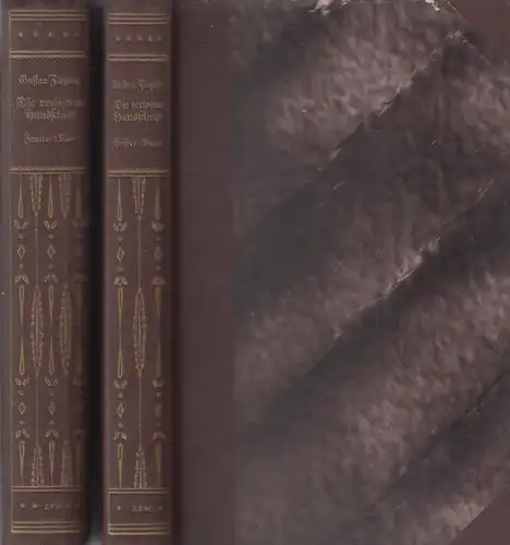 Buch: Die verlorene Handschrift. Freytag, Gustav, 2 Bände, 1923, S. Hirzel