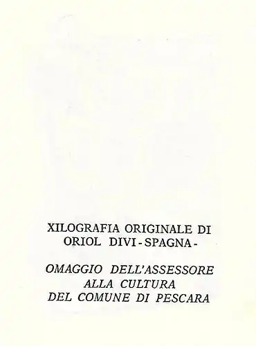 Original Holzschnitt Exlibris: ING Giuseppe Cauti, Bücher, Ital. Architektur