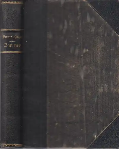 Buch: Imme. Flügel, Emma, 1909, Hinstorffsche Verlagsbuchhandlung, gebraucht gut