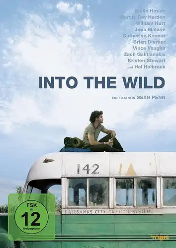 DVD: Into the Wild. Sean Penn, Emile Hirsch, Marcia Gay Harden, William Hurt