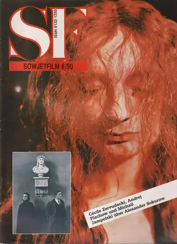 Zeitschrift: Sowjetfilm 8/90, Magazin, Zeitung, Film, Filmzeitschrift