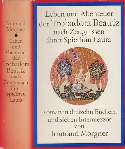 Buch: Leben und Abenteuer der Trobadora Beatriz... Roman. Morgner, 1976, Aufbau