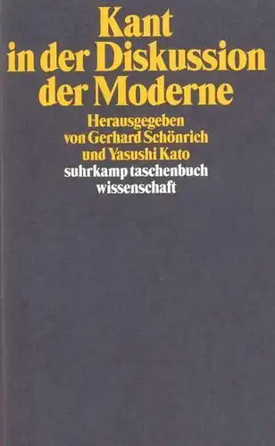 Buch: Kant in der Diskussion der Moderne, Schönrich, Kato, 1996, Suhrkamp Verlag
