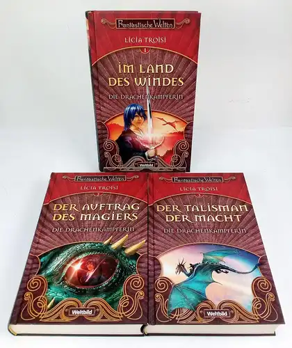 Buch: Die Drachenkämpferin 1-3. Troisi, Licia, 3 Bände, Weltbild Verlag