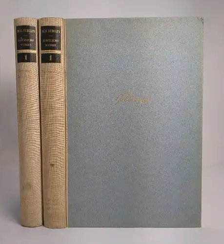 Buch: Friedrich Hölderlin, Sämtliche Werke, Erster Band, 2 Bände, Gedichte