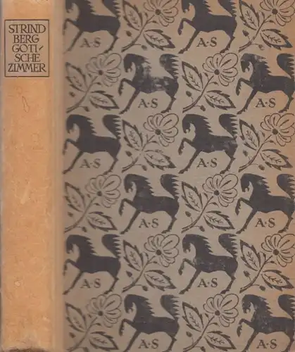 Buch: Die gotischen Zimmer, Strindberg, August. 1919, Hyperionverlag, Roman