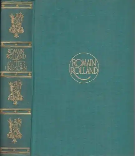 Buch: Mutter und Sohn, Rolland, Romain. Verzauberte Seele, 1927, Roman