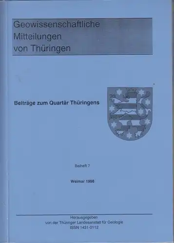 Buch: Geowissenschaftliche Mitteilungen von Thüringen. Beiheft 7, 1998