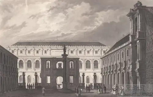 Ecole Nationale des Beaux Arts (Paris). aus Meyers Universum, Stahlstich. 1850