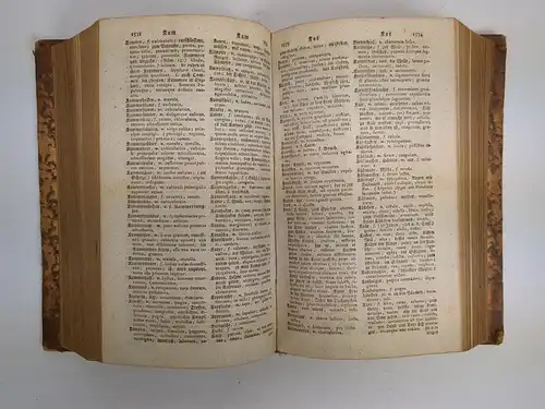 Buch: Deutsch-Lateinisches Lexicon, Carl Ludwig Bauer, 1798, Wilh. Gott. Korn