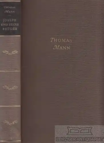 Buch: Joseph und seine Brüder. Zweiter Band, Mann, Thomas. 1954, Aufbau Verlag