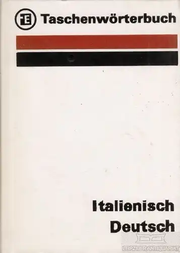 Buch: Taschenwörterbuch Italienisch-Deutsch, Micchi, Vladimiro. 1976