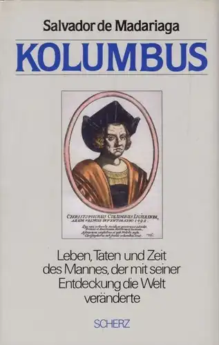 Buch: Kolumbus, Madariaga, Salvador de. 1989, Scherz Verlag, gebraucht, gut