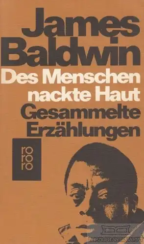 Buch: Des Menschen nackte Haut, Baldwin, James. Rororo, 1975, gebraucht, gut