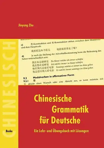 Buch: Chinesische Grammatik für Deutsche, Zhu, Jinyang, 2007, gebraucht, gut